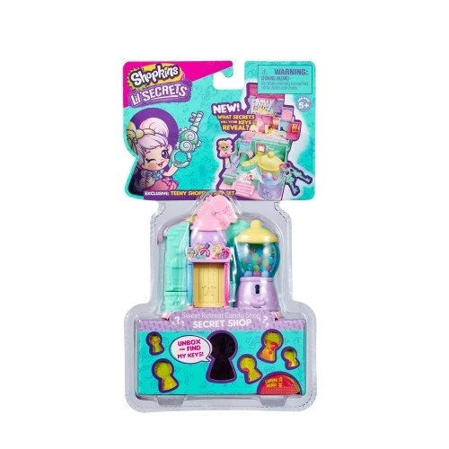 Shopkins Lil Secrets Mini Playset - Sweet Retreat Candy Shop Shopkins Lil Secrets Mini Playset - Sweet Retreat Candy Shop