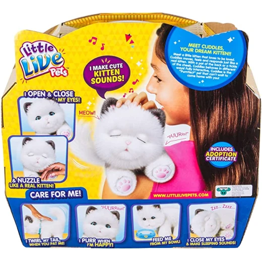 Rosha Little Live Pets Cuddles My Dream Kitten - ليتل لايف بيتس - Image 2