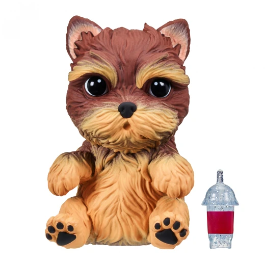 Little Live OMG Pets Soft Squishy Puppy Dog that Comes to Life, Cries and Eats, Yorkie - ليتل لايف بيتس - Image 2