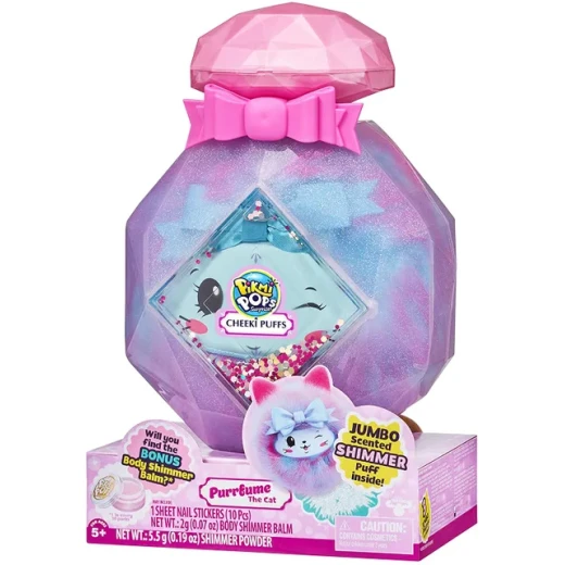 Pikmi Pops Cheeki Puffs - Purrfume The Cat - 1 Large 7 Inch - بيكمي بوبس سيربرايز - Image 2