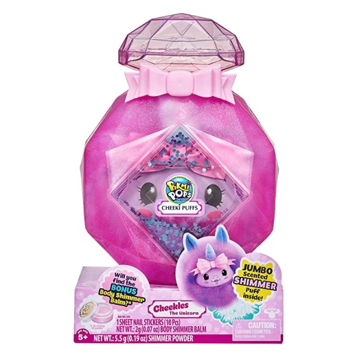 Pikmi Pops Cheeki Puffs - Cheekles The Unicorn - 1pc Large 18cm Pikmi Pops Cheeki Puffs - Cheekles The Unicorn - 1pc Large 18cm