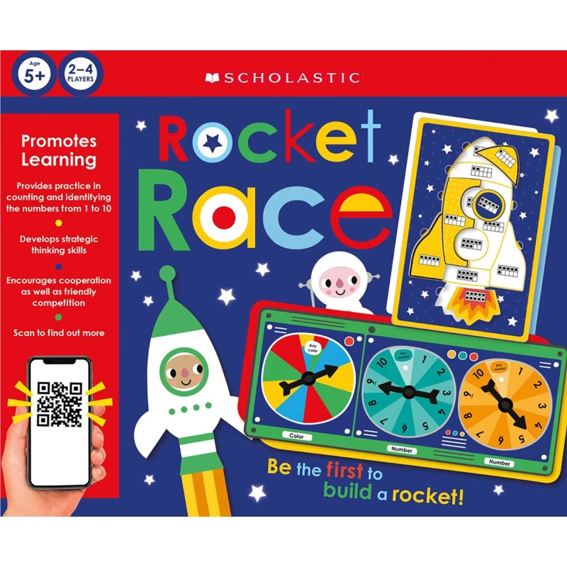 Scholastic Rocket Race: Early Learners (Learning Games) - سكولاستيك