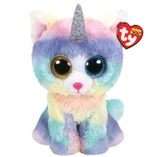 Ty Beanie Boos Heather - cat Large