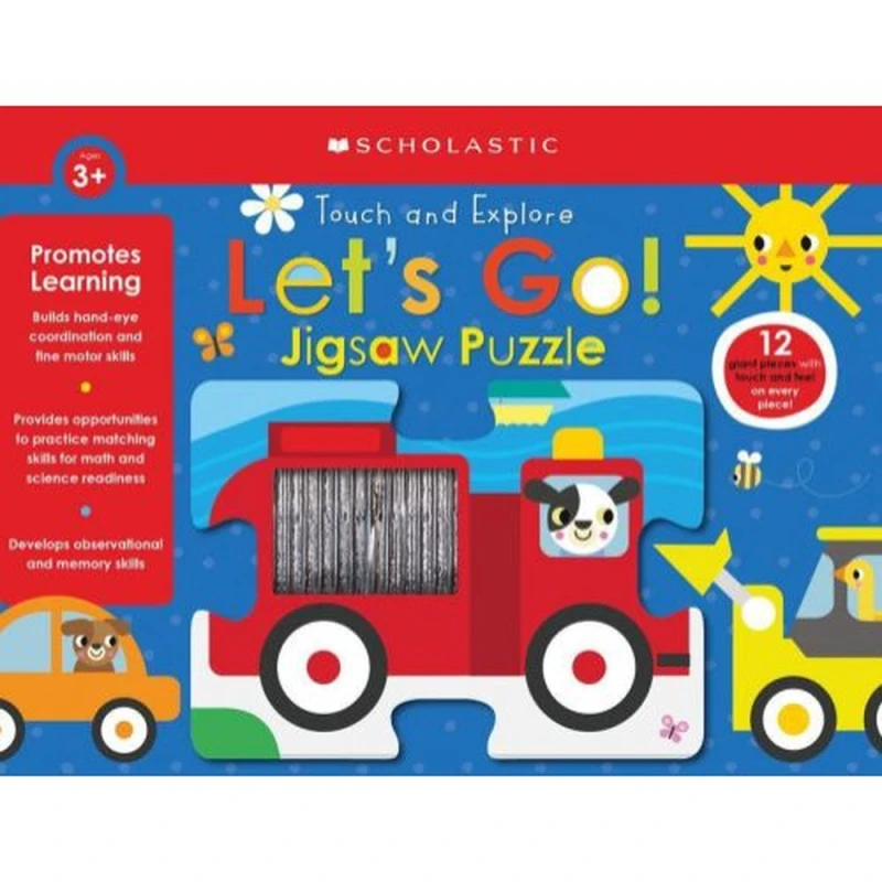 Scholastic Livro - Let's Go! Jigsaw Puzzle: Early Learners (Puzzle) - سكولاستيك
