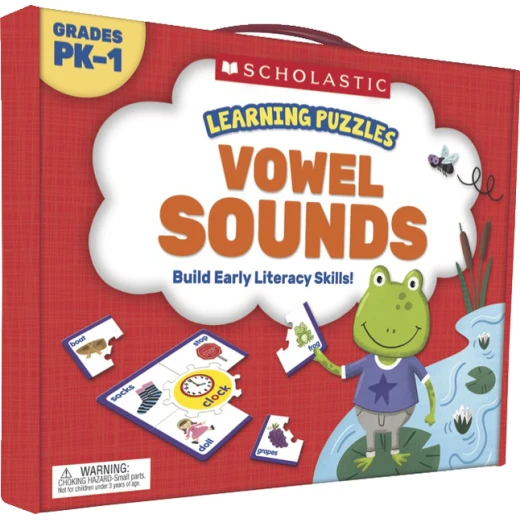 Scholastic Learning Puzzles: Vowel Sounds Scholastic Learning Puzzles: Vowel Sounds