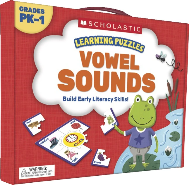 Scholastic Learning Puzzles: Vowel Sounds - سكولاستيك