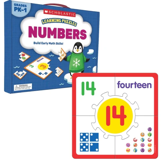 Scholastic Learning Puzzles: Numbers - سكولاستيك - Image 3