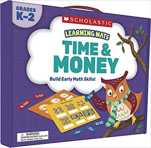 Scholastic Learning Mats: Time & Money - سكولاستيك
