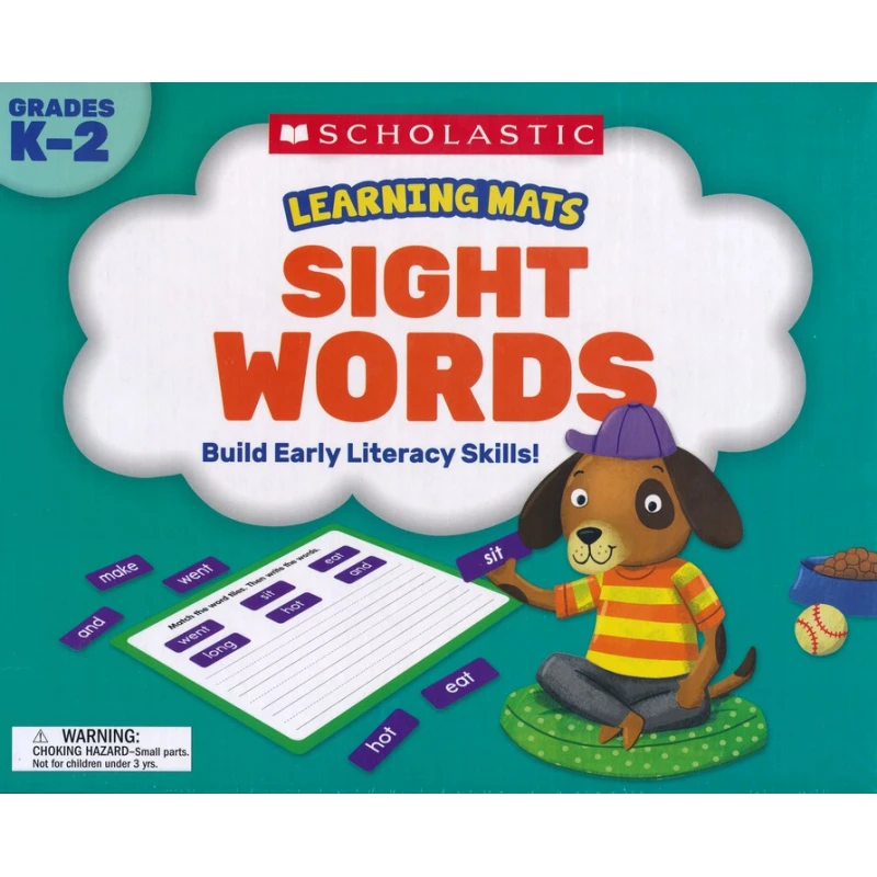 Scholastic Sight Words Learning Mats Build Early Literacy Skills! - سكولاستيك