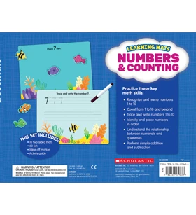 Scholastic  Learning Mats: Numbers & Counting-Paperback - سكولاستيك - Image 2