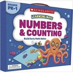 Scholastic  Learning Mats: Numbers & Counting-Paperback - سكولاستيك