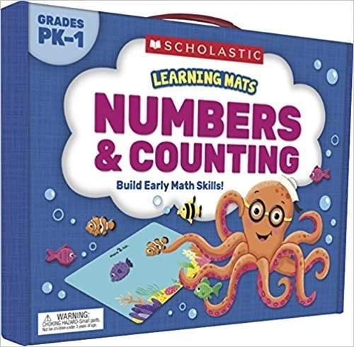 Scholastic Learning Mats: Numbers & Counting-Paperback Scholastic Learning Mats: Numbers & Counting-Paperback