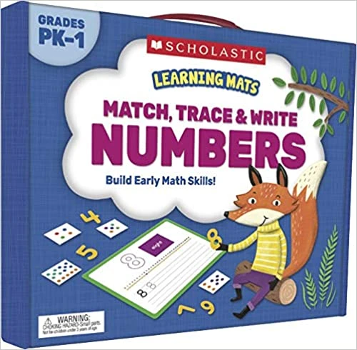 Scholastic Learning Mats: Match, Trace & Write Numbers Scholastic Learning Mats: Match, Trace & Write Numbers
