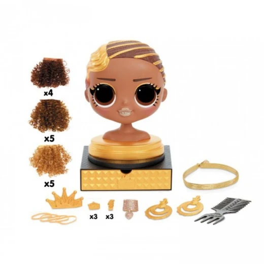 L.O.L. Surprise OMG Styling Head - AA Royal Bee - مفاجأت ال او ال - Image 3