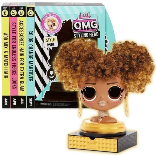 L.O.L. Surprise OMG Styling Head - AA Royal Bee L.O.L. Surprise OMG Styling Head - AA Royal Bee