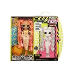 L.O.L. Surprise! O.M.G. Lights Dazzle Fashion Doll with 15 Surprises, Multi - مفاجأت ال او ال