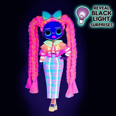 L.O.L. Surprise! O.M.G. Lights Dazzle Fashion Doll with 15 Surprises, Multi - مفاجأت ال او ال - Image 2