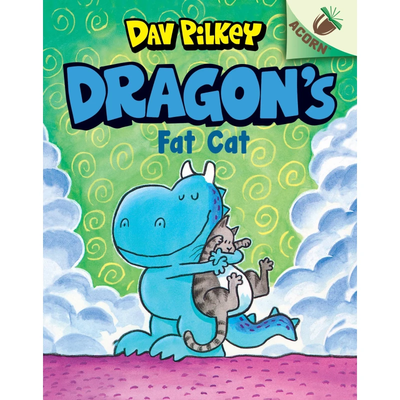 Scholastic  Dragon's Fat Cat: An Acorn Book (Dragon #2): - سكولاستيك