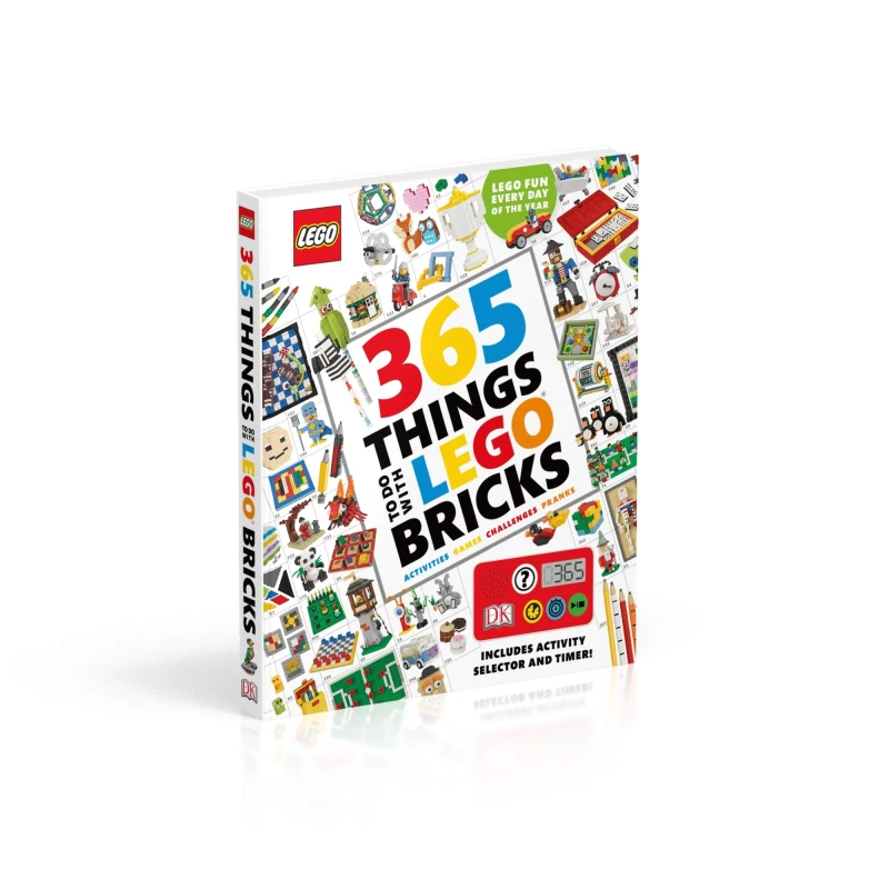 Penguin 365 Things to Do with LEGO (R) Bricks : With activity selector and timer - بينجوين