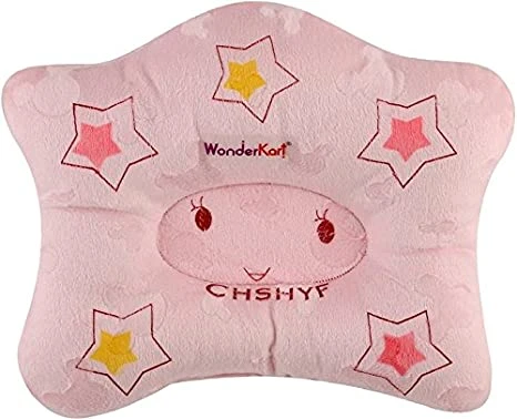 Soft Cotton Baby Pillow - Chshyf - Pink