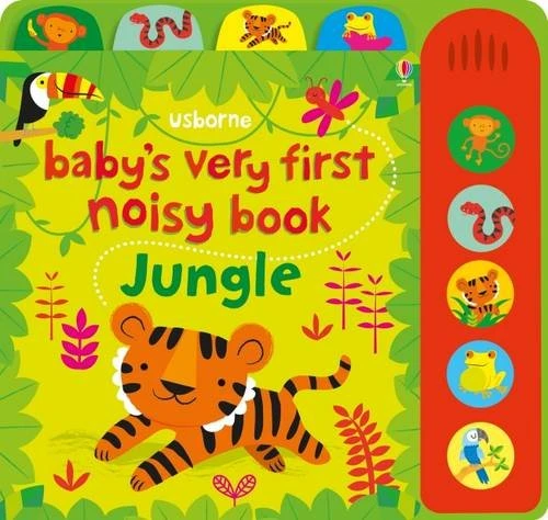 Usborne Baby's Very First Noisy Book Jungle - يو إس بورن
