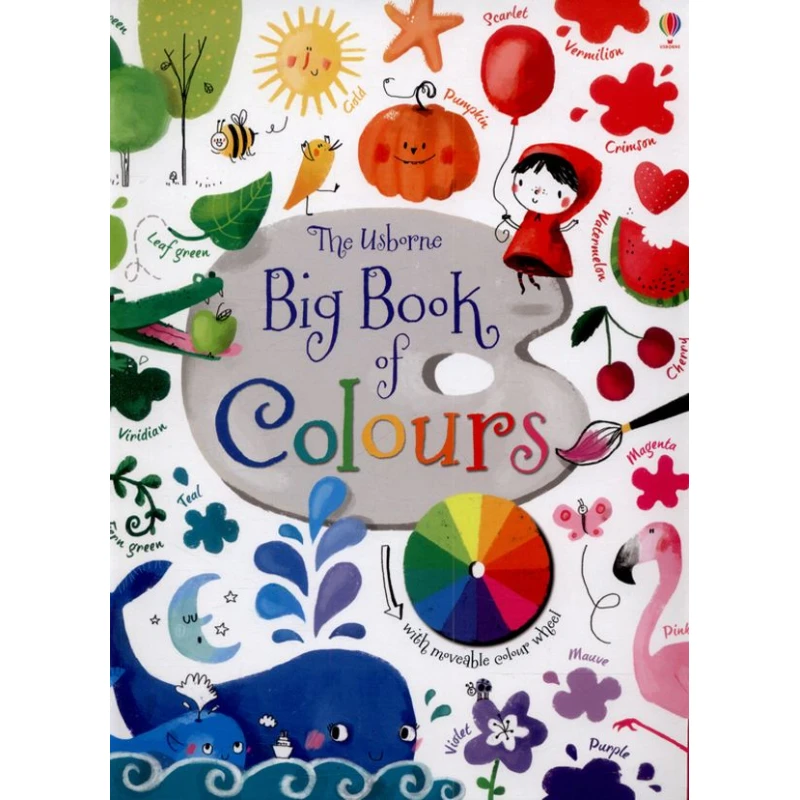 Usborne Big Book of Colours - يو إس بورن