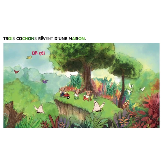 Trois Petits Cochons - Les Lectures Naturelles (Ar.hors Collect) (French Edition) (French) - دار المجاني - Image 2