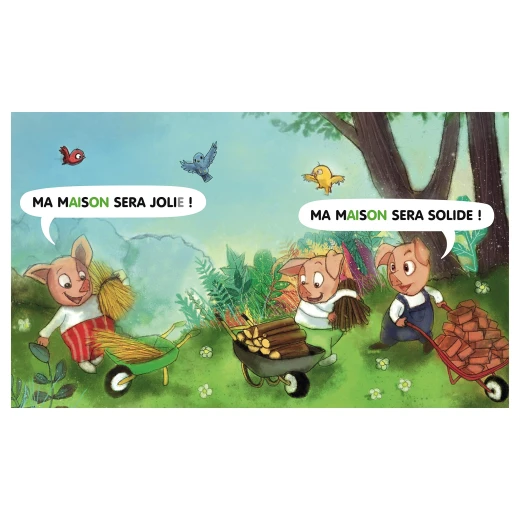 Trois Petits Cochons - Les Lectures Naturelles (Ar.hors Collect) (French Edition) (French) - دار المجاني - Image 4