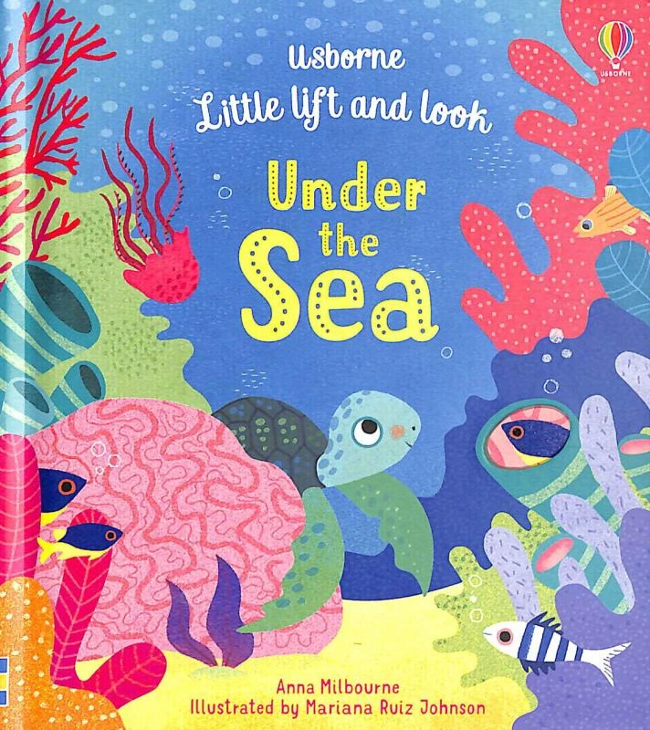 Usborne Little Lift and Look Under the Sea - يو إس بورن