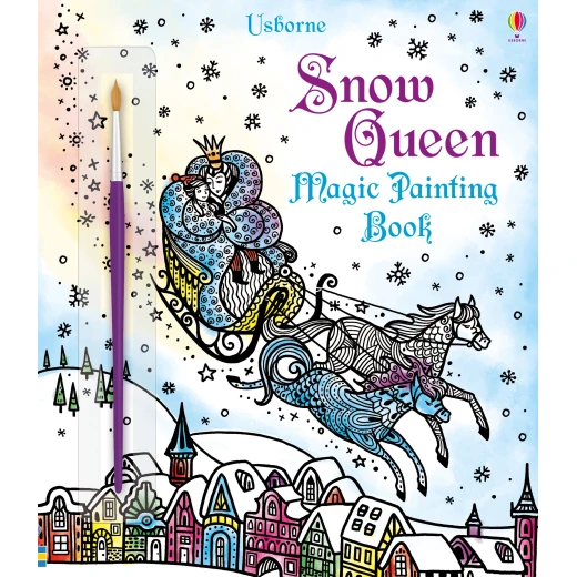 Usborne Snow Queen Magic Painting Book Usborne Snow Queen Magic Painting Book