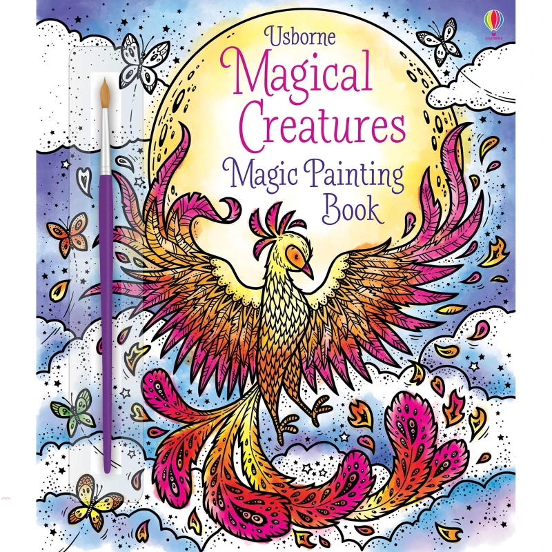 Usborne Magical Creatures Magic Painting Book - يو إس بورن