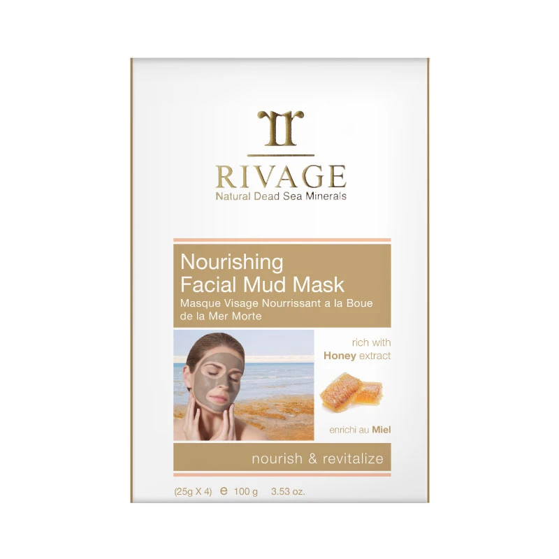 Rivage Nourishing Facial Mud Mask with Honey - 100 ml - Rivage