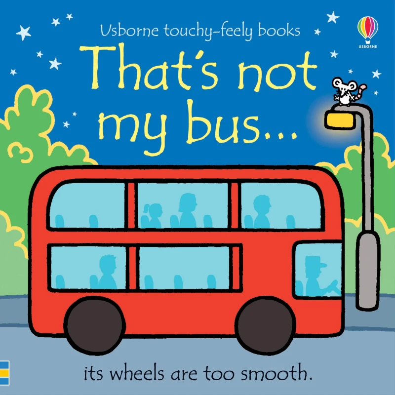 Usborne That's not my bus... Board book - يو إس بورن