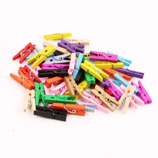 Mite  Wooden Small Clips  - Foska - Image 2