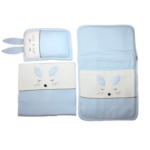 Newborn Baby Nursing Set, 3 pieces, Blue Fox Newborn Baby Nursing Set, 3 pieces, Blue Fox