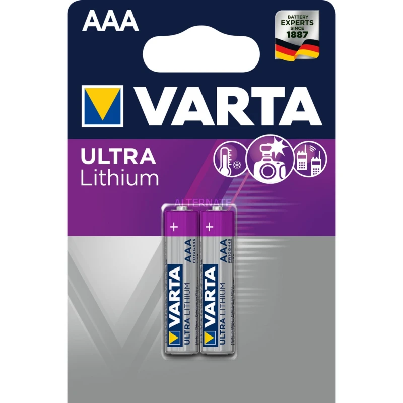 Varta 2x 1.5V AAA Single-use battery Lithium - فارتا