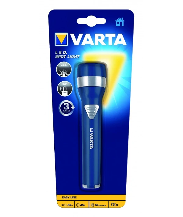 Torch Varta Led Spot Light 2AA Lr6 - فارتا