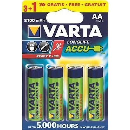 Varta Battery AA 2100 mAh Varta Battery AA 2100 mAh