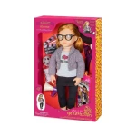 Our Generation Deluxe Doll Mienna With Book - أور جيناريشن