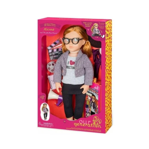 Our Generation Deluxe Doll Mienna With Book Our Generation Deluxe Doll Mienna With Book
