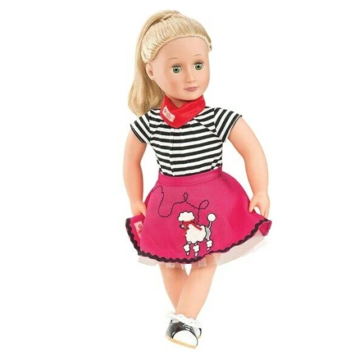 Our Generation Regular Outfit Poodle Skirt Bop Til You Drop Outfit - أور جيناريشن - Image 2