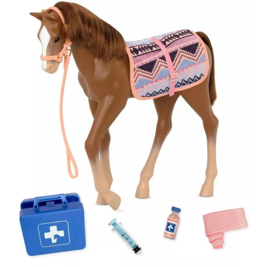 Our Generation Caramelle Chestnut Foal - أور جيناريشن - Image 2