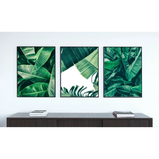 ExtraOrdinary Decorative Wood Framed Wall Art Prints, Botanical Print, A3 - إكسترا أورديناري - Image 3