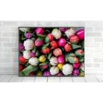ExtraOrdinary Decorative Wood Framed Wall Art Prints, Mix Flower, A3 size - إكسترا أورديناري