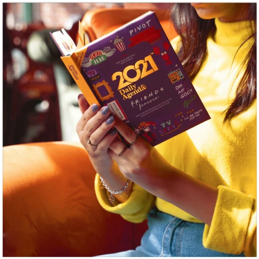 Mofakera Agenda Set - Friends for 2021 Year - مفكرة - Image 2