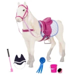Our Generation Sterling Gray Horse Horse for 18" Doll - أور جيناريشن