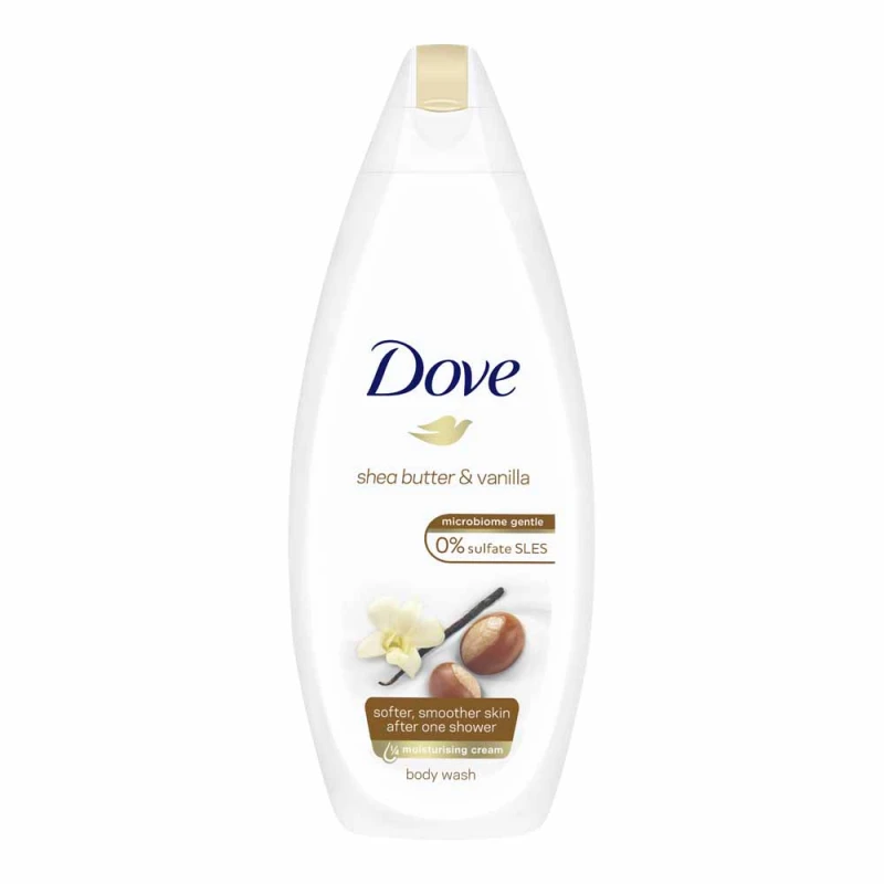 Dove Purely Pampering Shea Butter and Vanilla  Body wash 500 ml - دوف