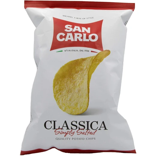 San Carlo Classic Salted Potato Chips 180g San Carlo Classic Salted Potato Chips 180g