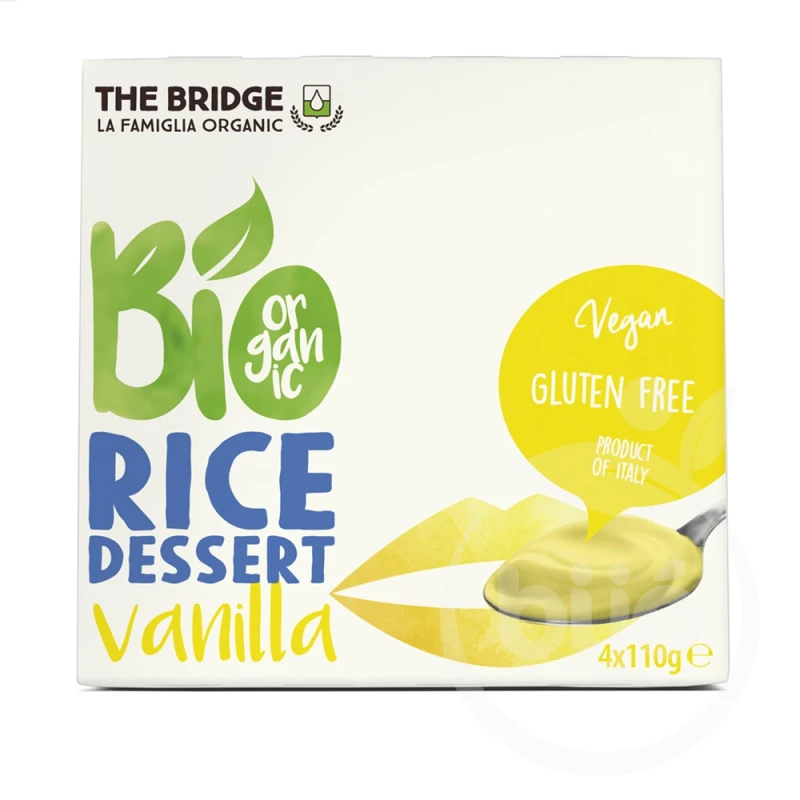 The Bridge Brazil Rice Dessert Vanilla 440g - ذا بريدج بيو