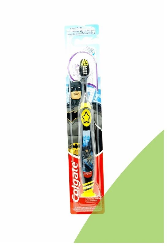 Colgate Toothbrush Batman , Extra Soft Junior 6+ - كولجيت